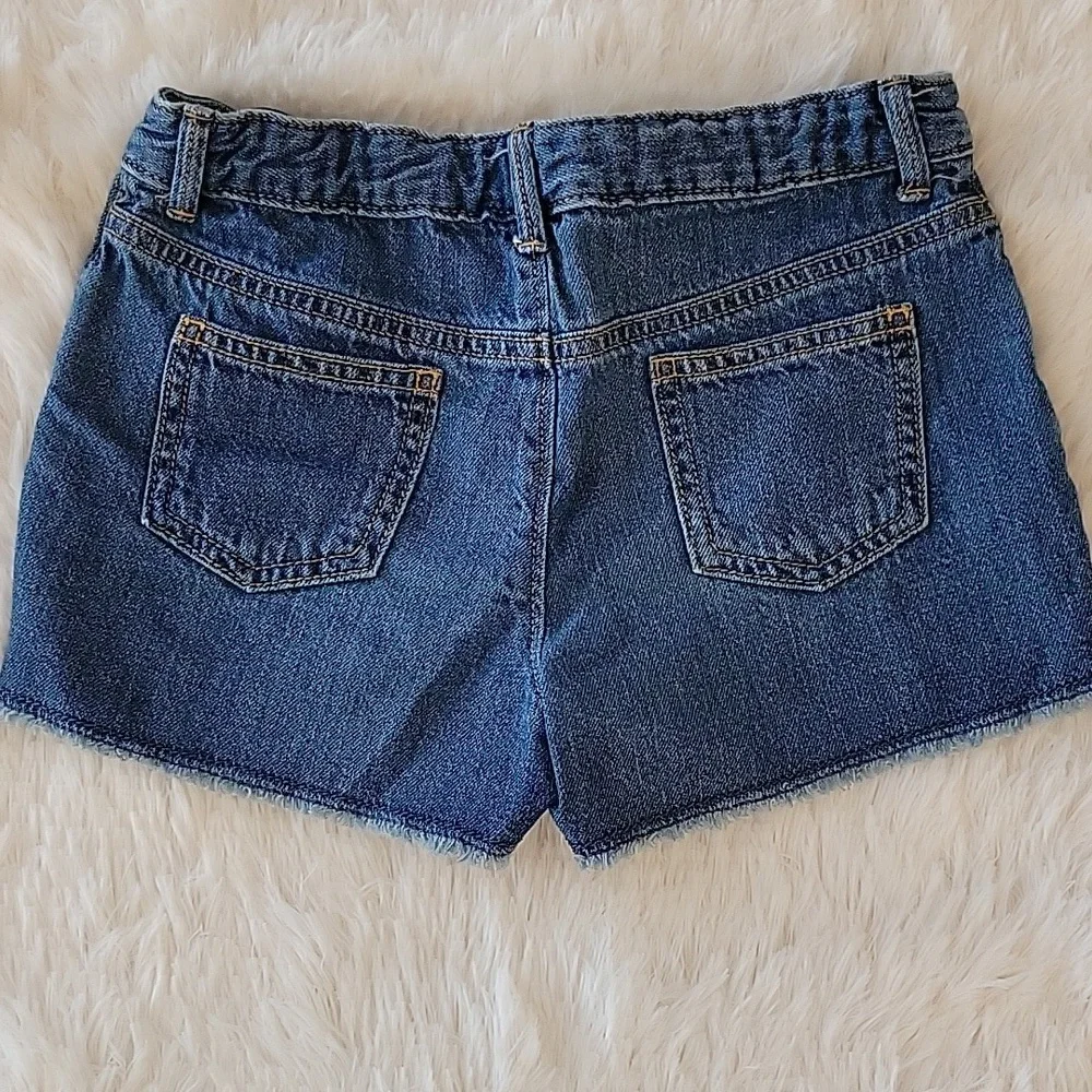 Gymboree Medium Wash Denim Cutoff Shorts Girls Size 8